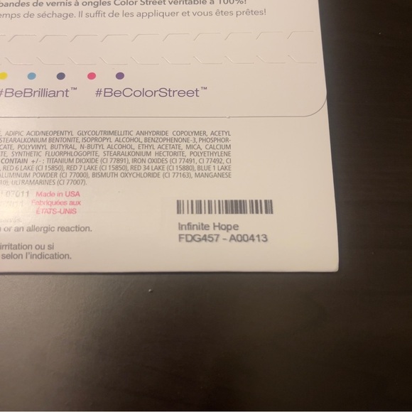 Color Street Easy Peel & Apply Nail Polish Strips NEW (Bundle of 5) - Picture 11 of 13